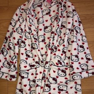 WOMENS HELLO KITTY ROBE